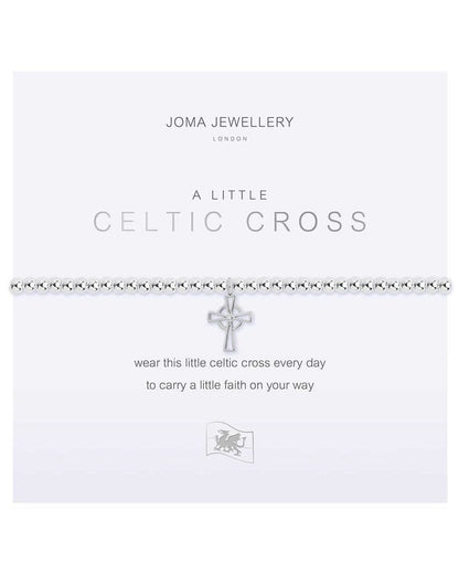 A Little Celtic Cross Bracelet - Welsh