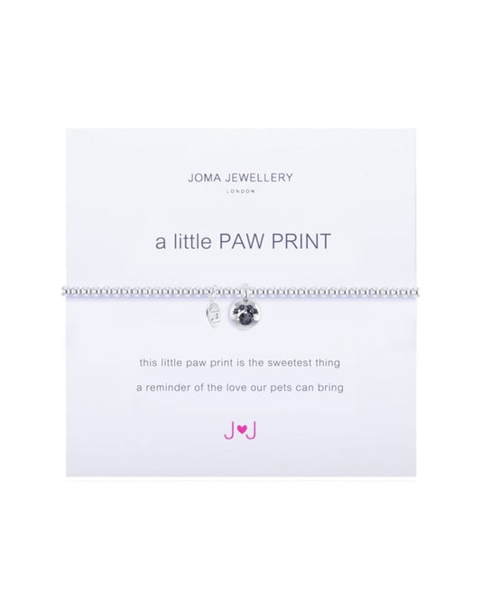 A Little Paw Print Bracelet