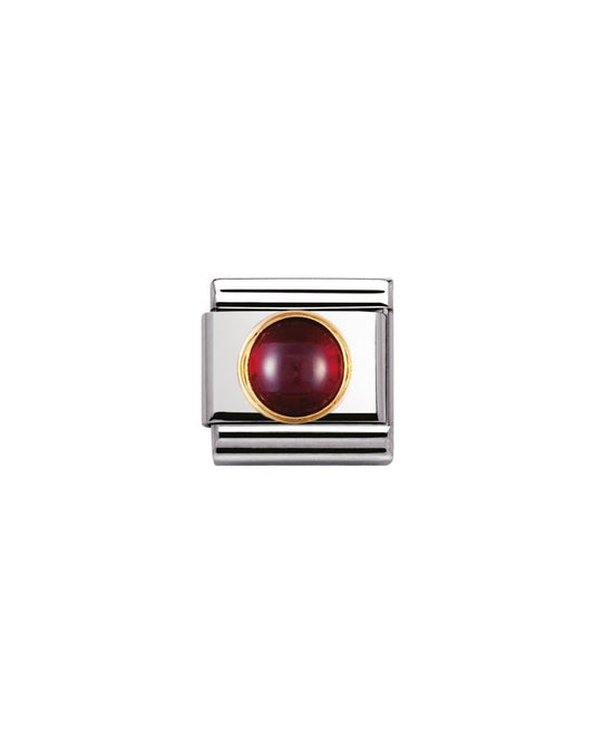 Composable Classic Natural Semiprecious Round Garnet