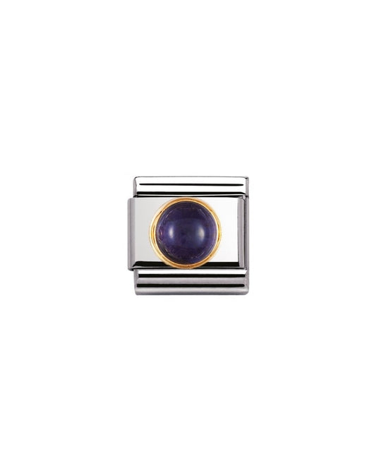 Composable Classic Natural Semiprecious Round Iolite