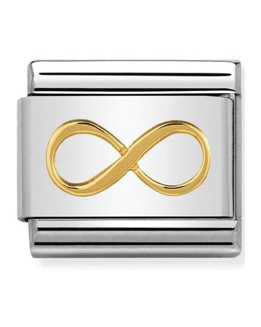 Classic Gold Symbols Infinity Charm