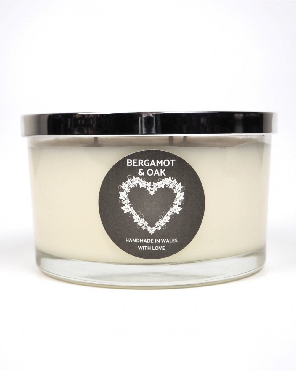 Bergamot & Moss Large 3 Wick Candle