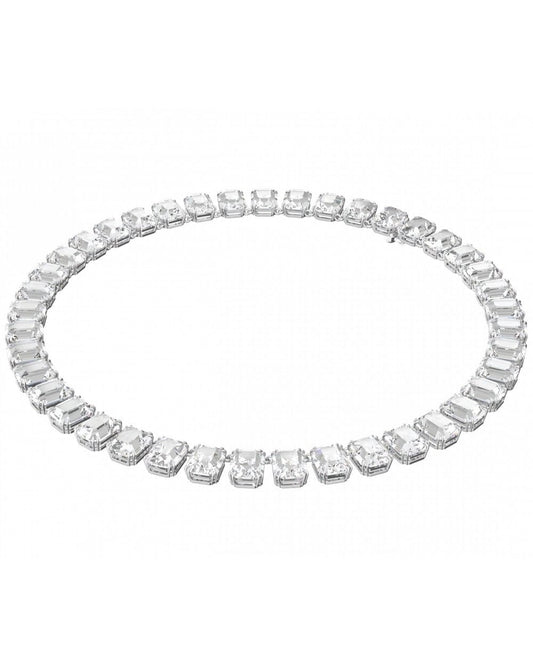 Millenia Necklace - Rhodium Plated