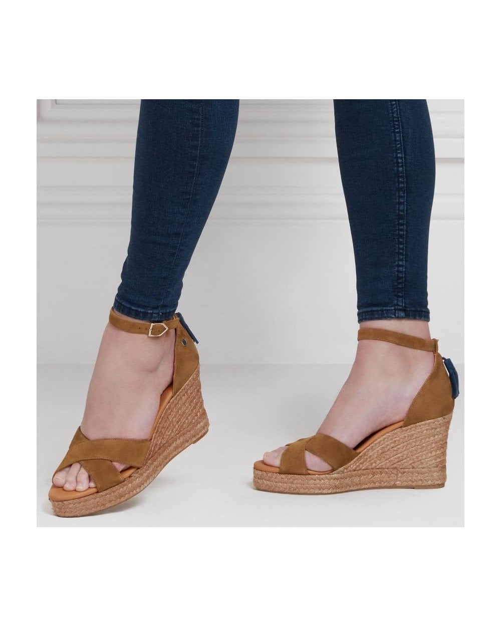 Valencia Suede Wedge