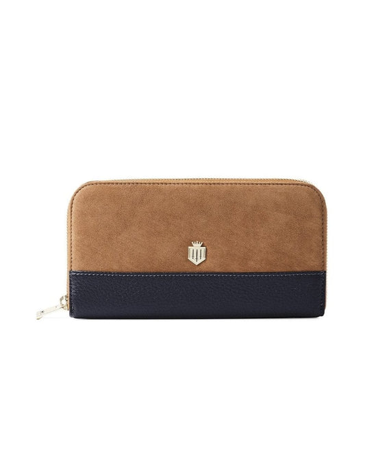 Leather and Suede Salisbury Purse