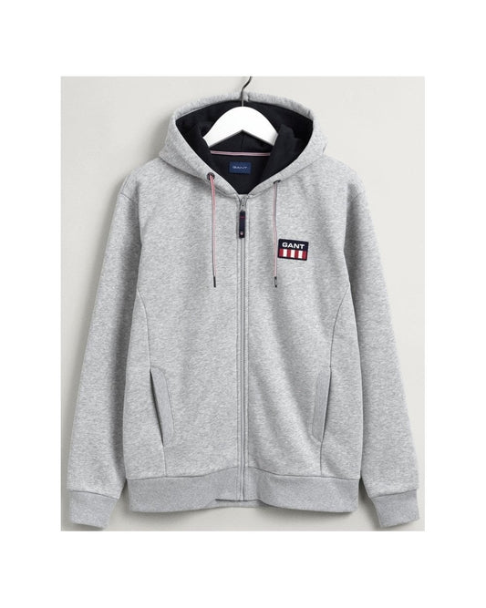 Retro Logo Full Zip Hoodie