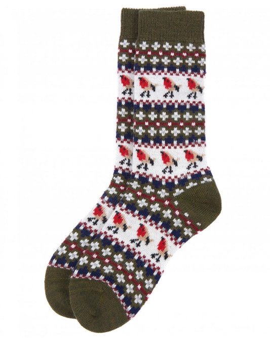 Robin Fairisle Sock