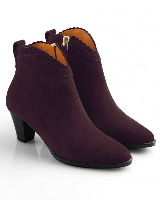 Regina Suede Ankle Boot