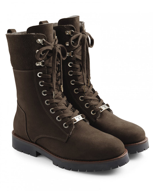 Anglesey Nubuck Combat Boots