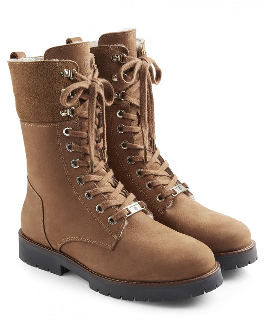 Anglesey Nubuck Combat Boots