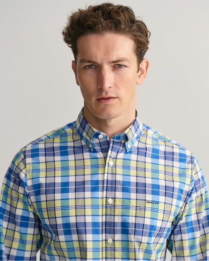 Regular Fit Colourful Check Shirt