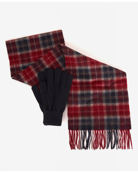 Tartan Scarf & Gloves Gift Set