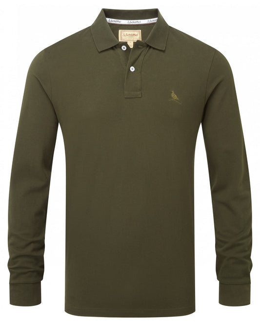 St Ives Long Sleeve Polo Shirt