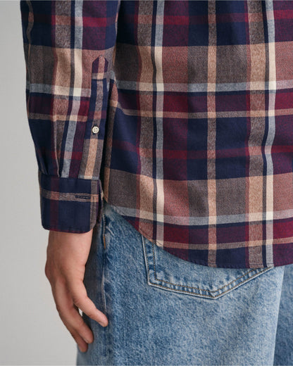 Regular Fit Jaspe Check Shirt