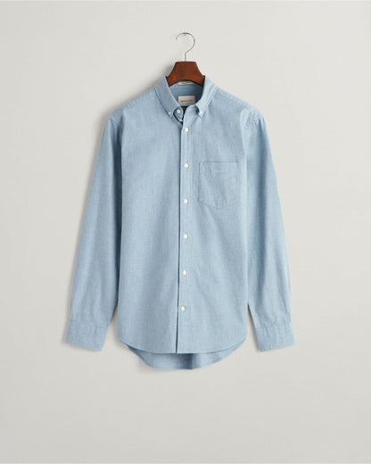 Regular Fit Flannel Melange Shirt