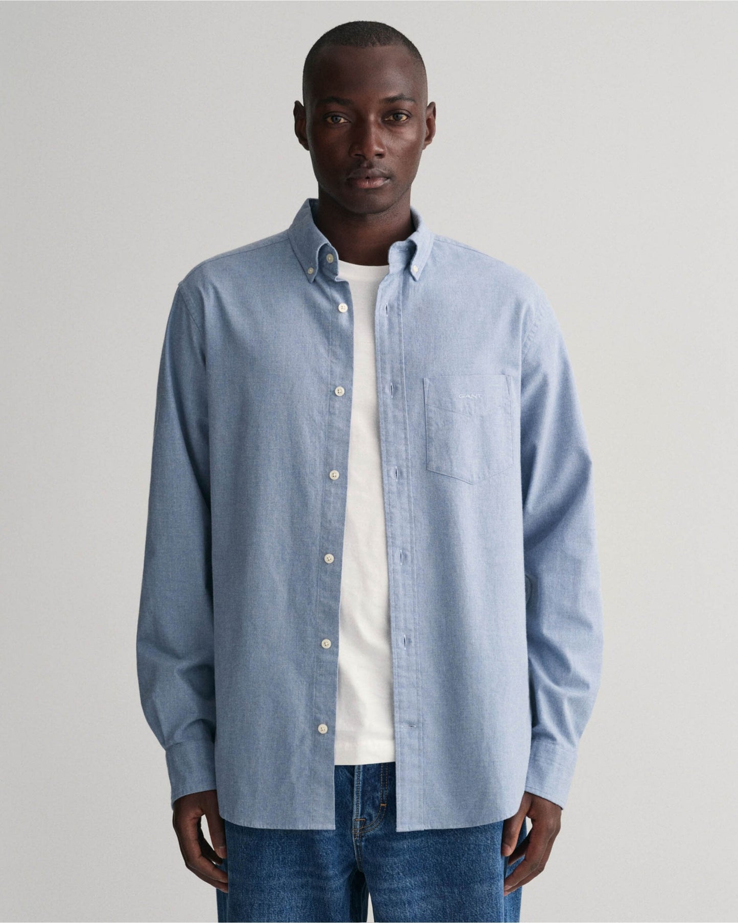 Regular Fit Flannel Melange Shirt