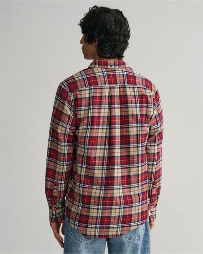 Regular Fit Checked Flannel Shirt