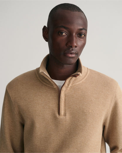 Sacker Rib Half-Zip Sweatshirt