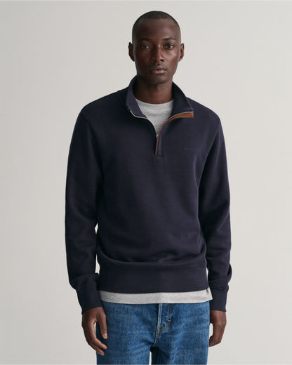 Sacker Rib Half-Zip Sweatshirt