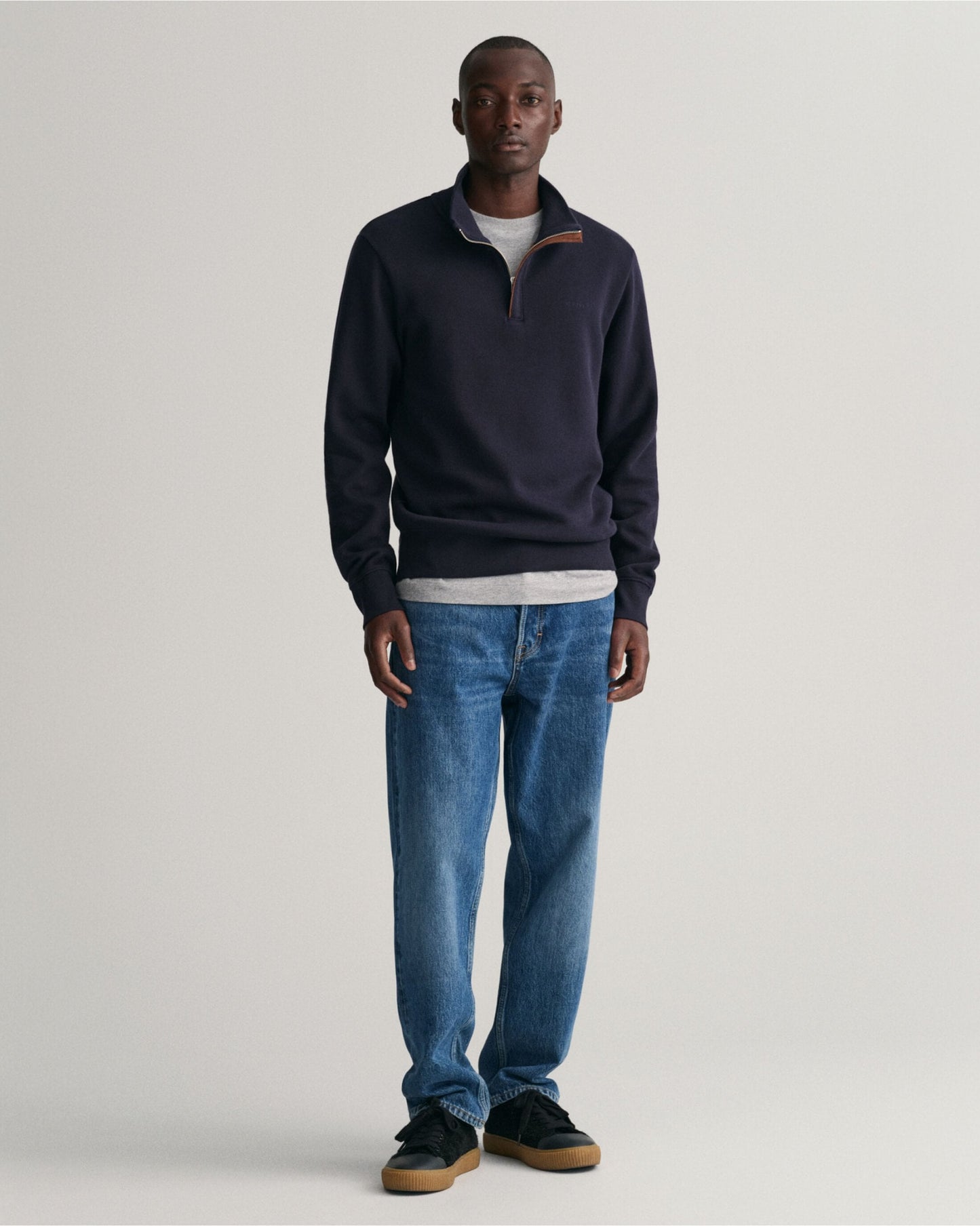 Sacker Rib Half-Zip Sweatshirt