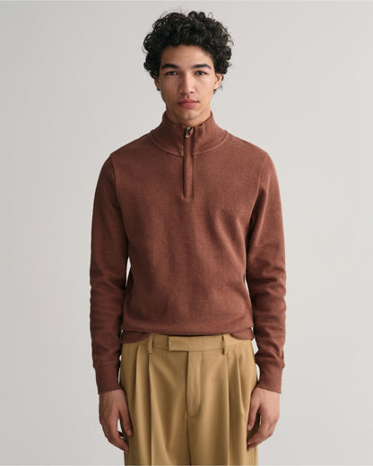 Sacker Rib Half-Zip Sweatshirt