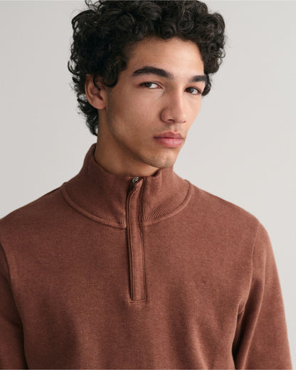 Sacker Rib Half-Zip Sweatshirt