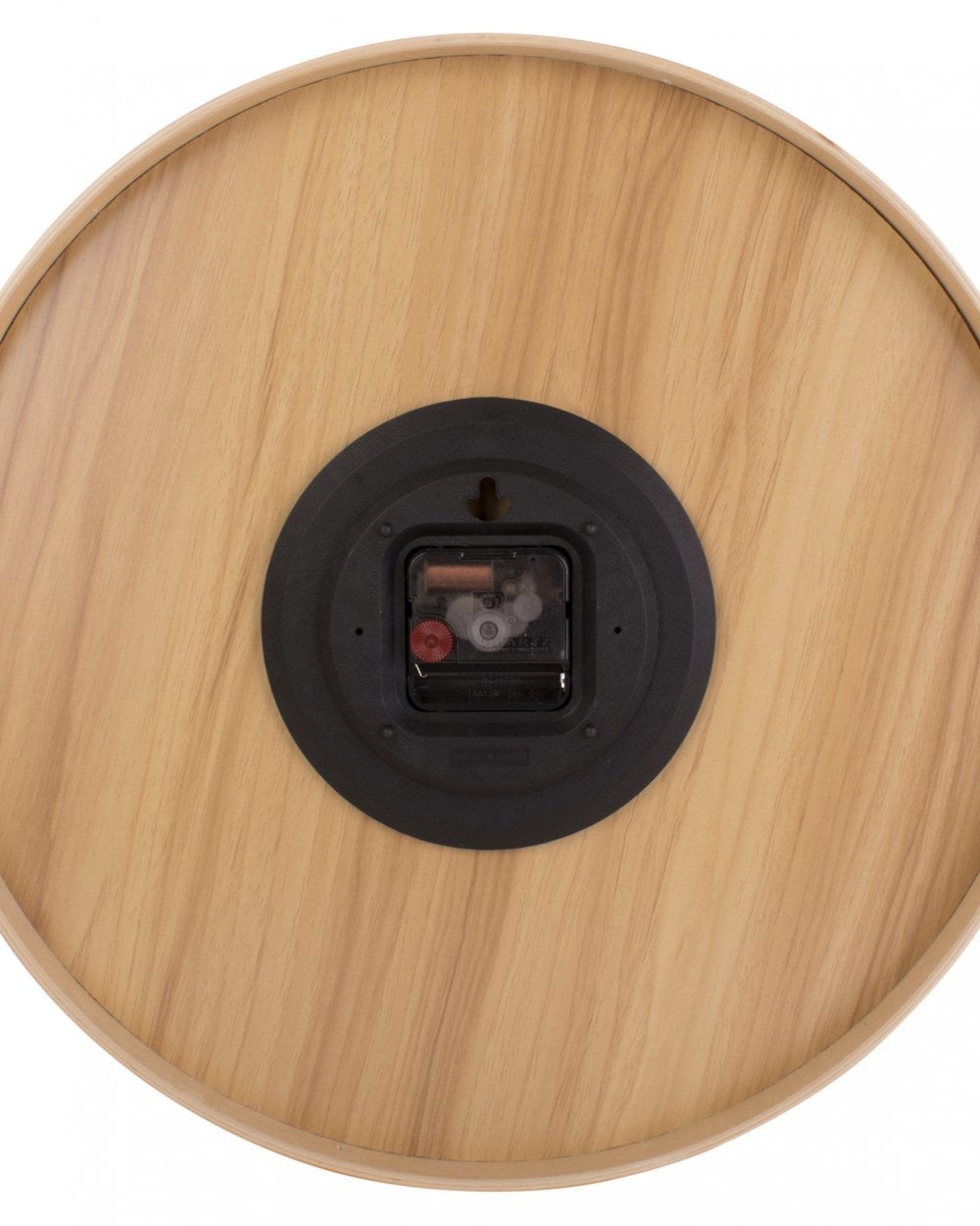 Wall Clock Pure Wood Grain Multi Colour