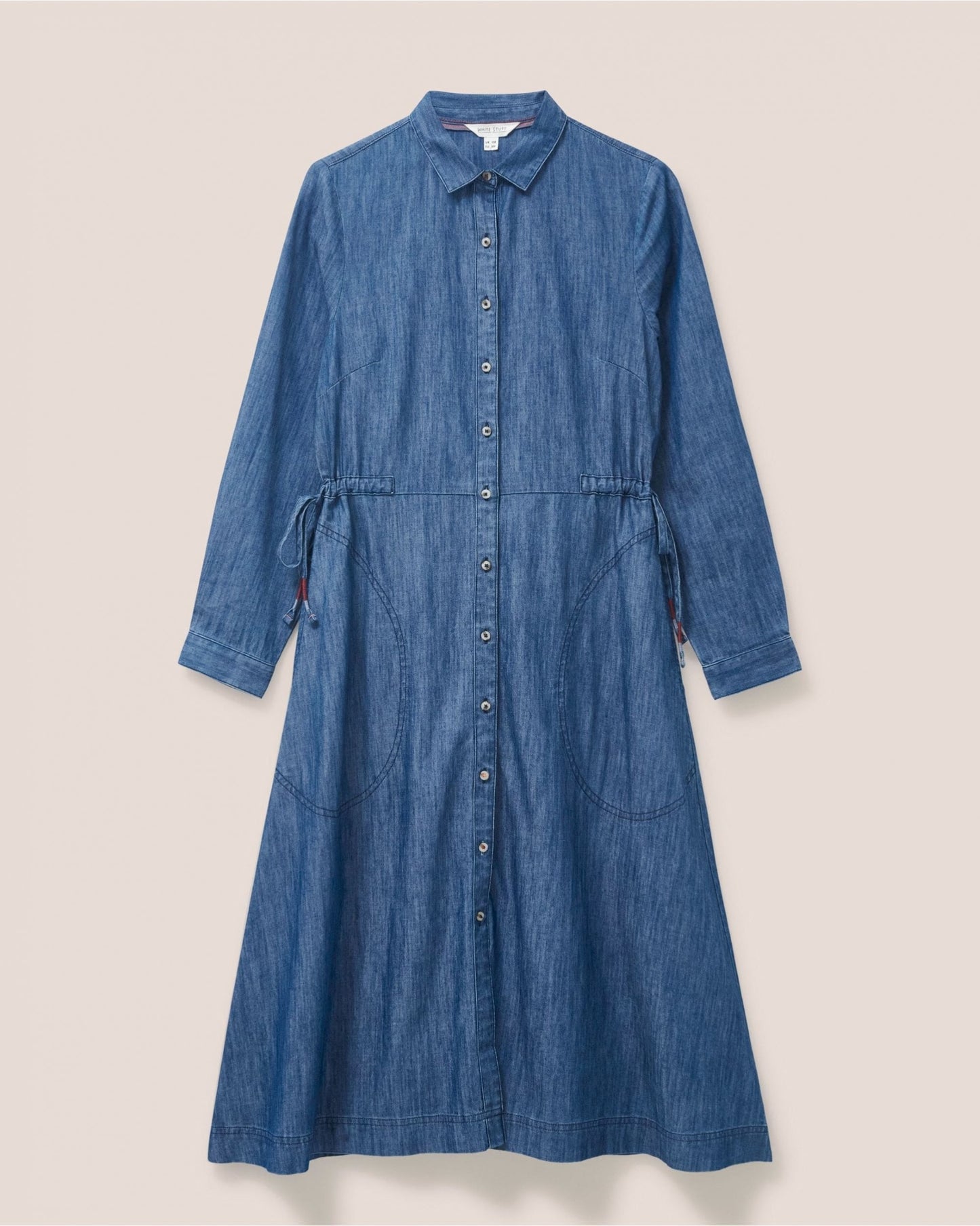 Jade Denim Shirt Dress