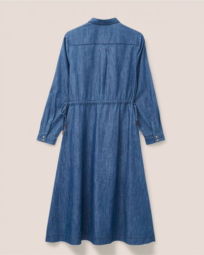 Jade Denim Shirt Dress