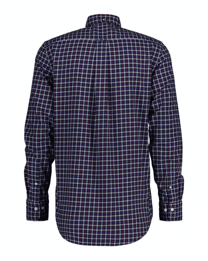 Regular Twill Micro Multi Check Shirt