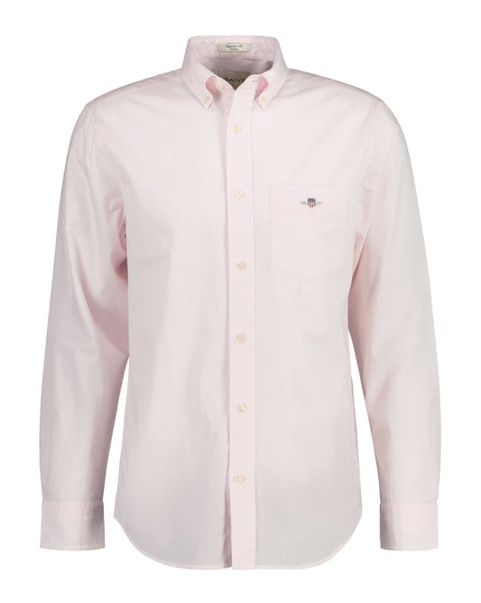 Regular Fit Banker Stripe Poplin Shirt