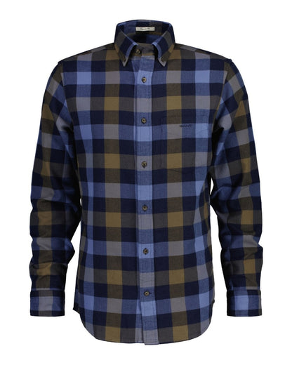 Regular Herringbone Flannel Checked Shirt