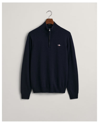 Superfine Lambswool Half-Zip Sweater