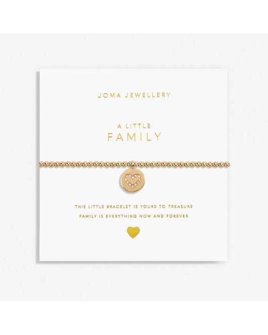 Gold A Little 'Family' Bracelet