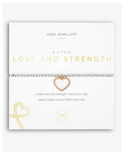 A Little 'Love And Strength' Bracelets