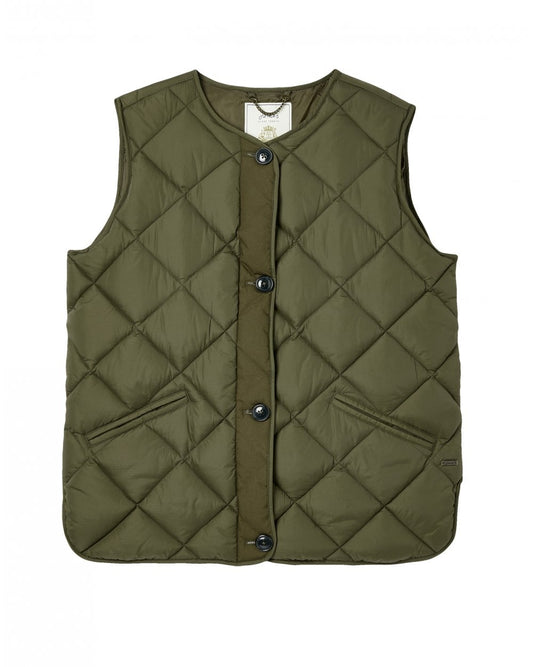 Radley Diamond Quilt Gilet With Buttons