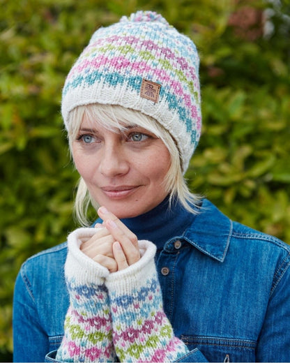 Whitstable Bobble Beanie Cream