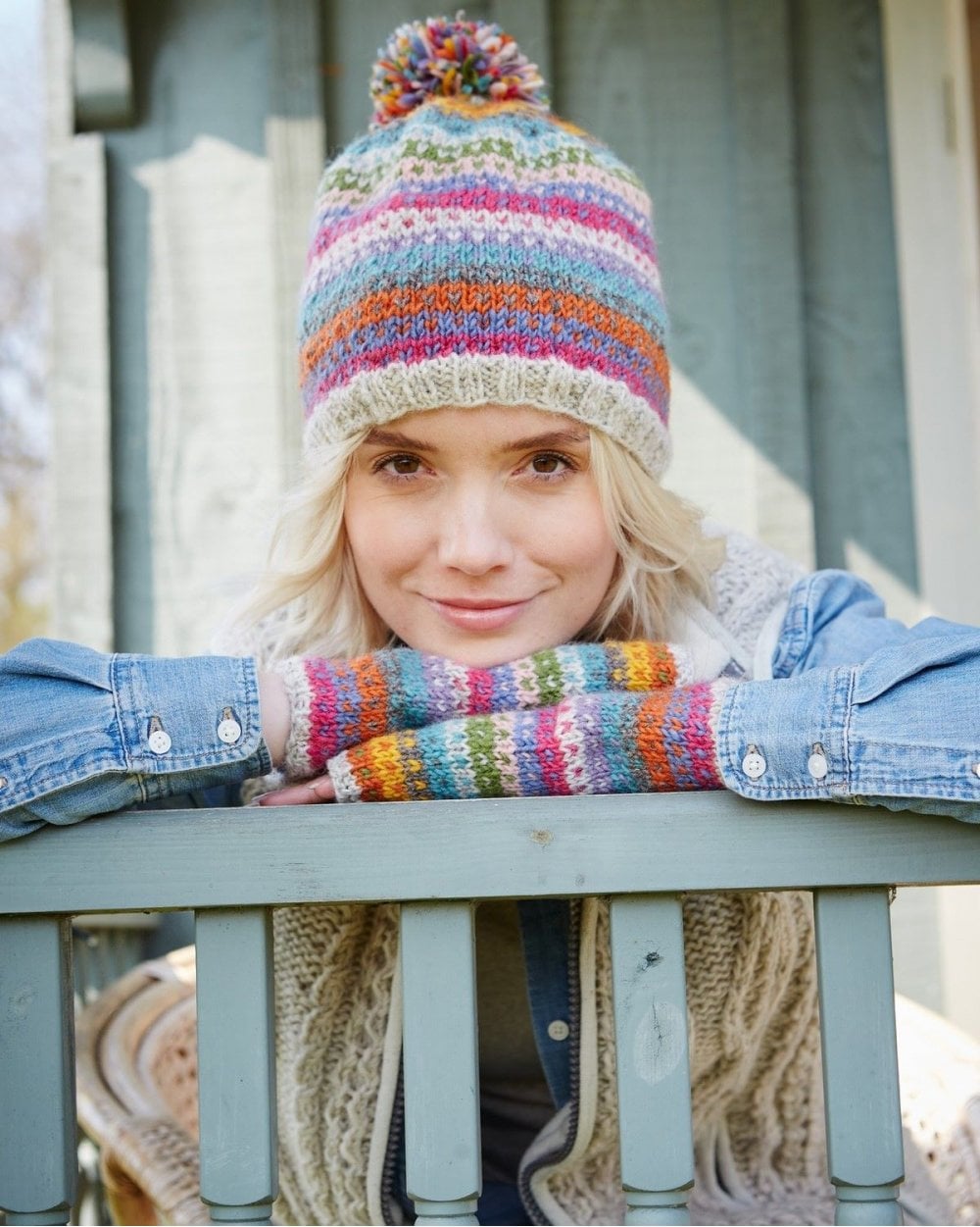 Villarica Bobble Beanie