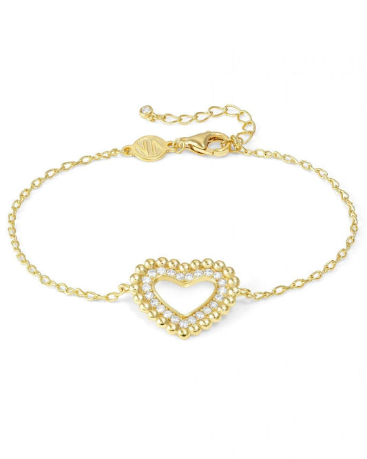 LOVECLOUD Bracelet, Yellow Gold Heart