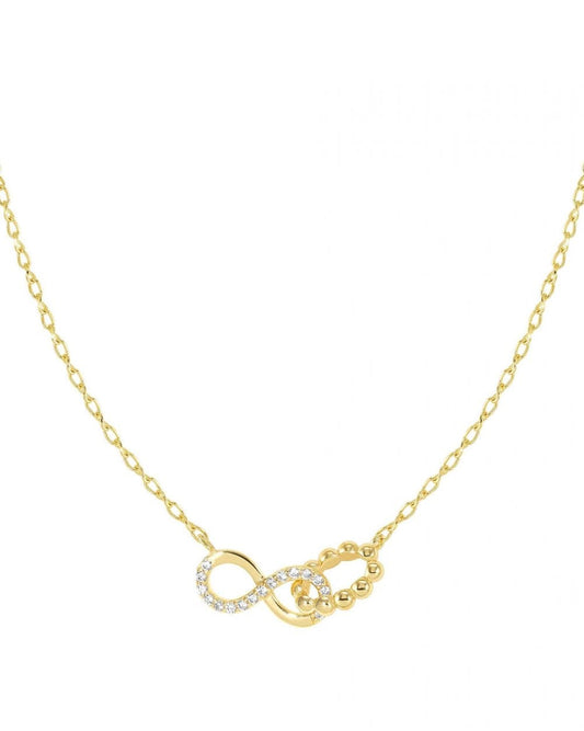 LOVECLOUD Necklace, Infinity Yellow Gold